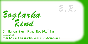 boglarka rind business card